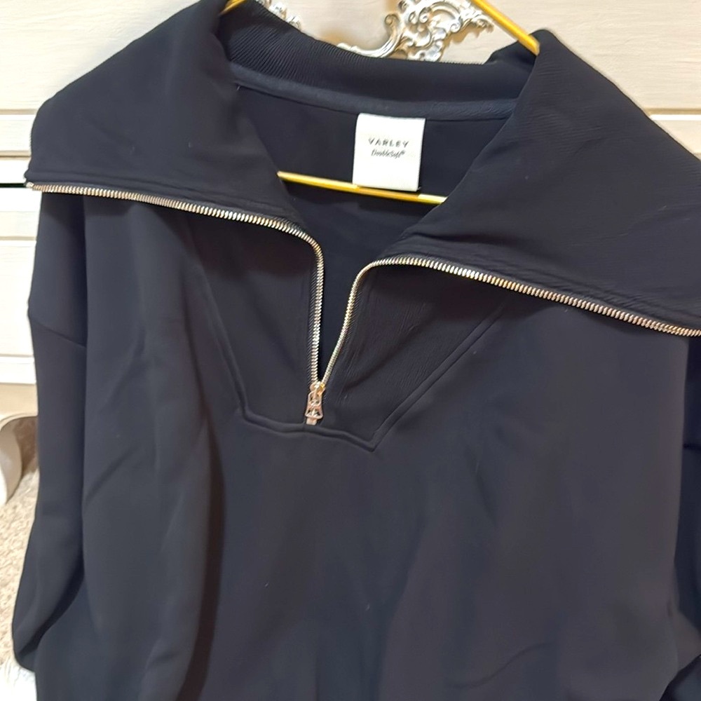Varley Catherine Half Zip Doublesoft Sweatshirt B… - image 2